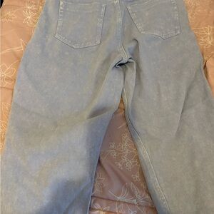 Forever 21 Light Blue Straight Leg Jeans